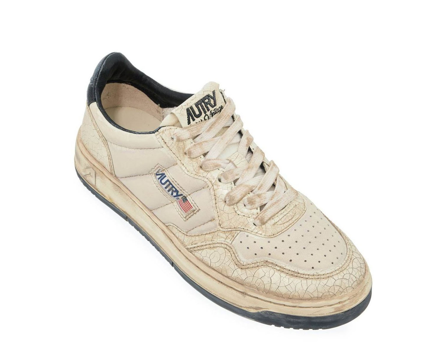 Autry Super Vintage Lace-Up Sneakers