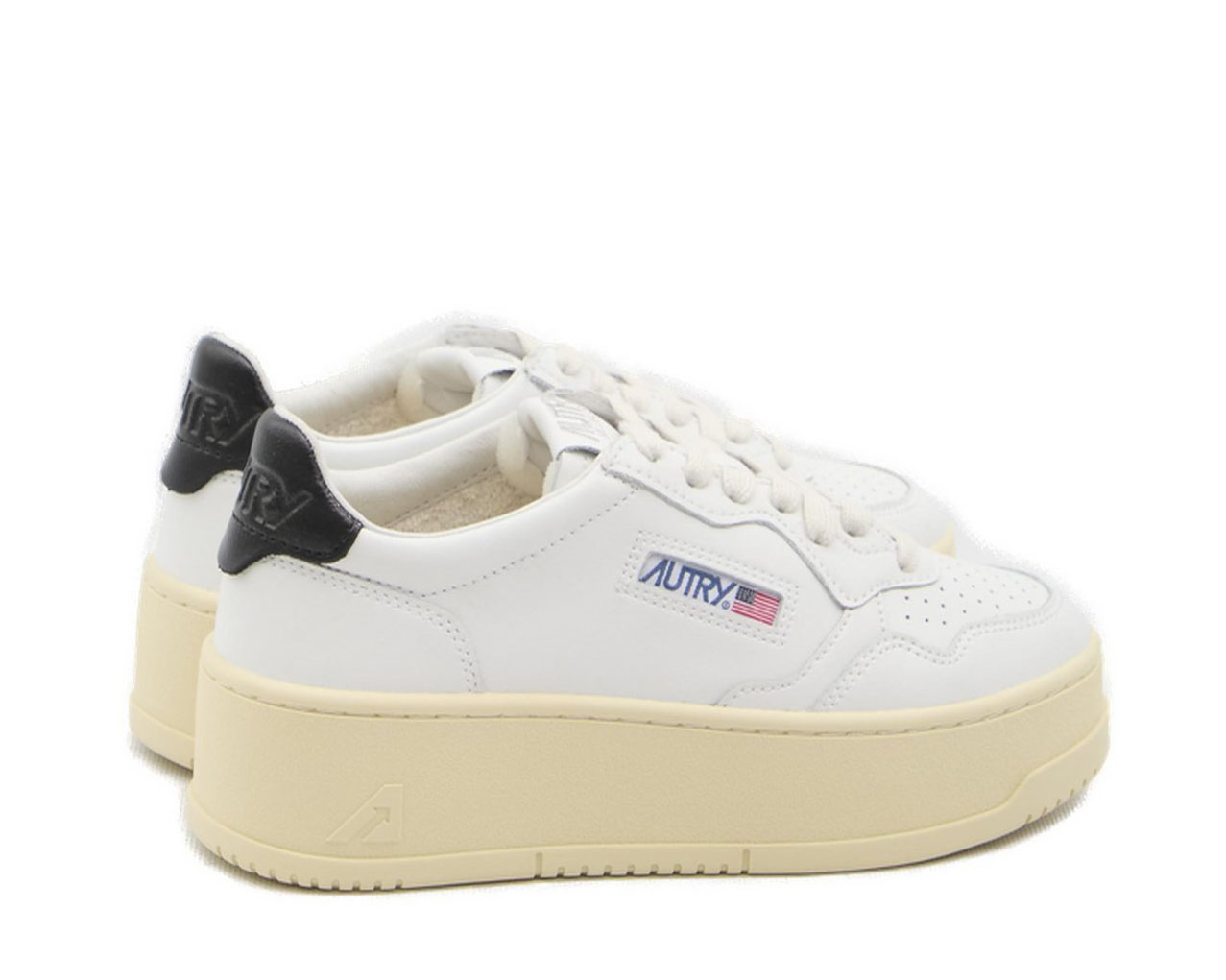 Autry Medalist Logo Embroidered Platform Sneakers