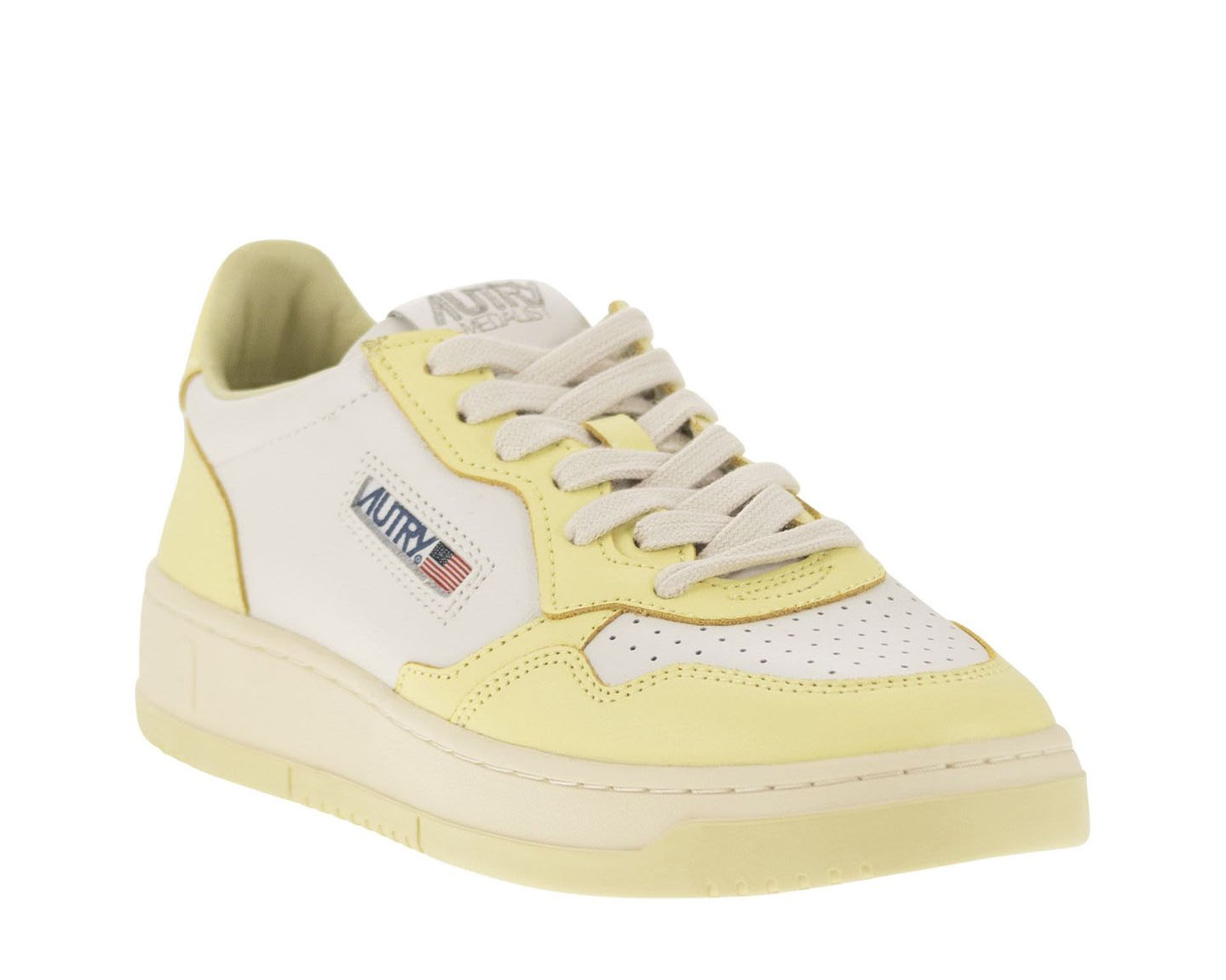 Autry Medalist Bicolor Low-Top Sneakers
