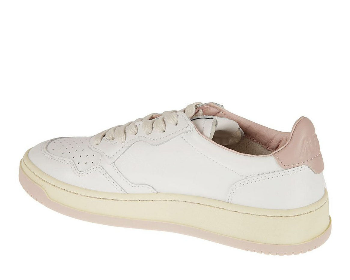 Autry Logo-Patch Lace-Up Sneakers