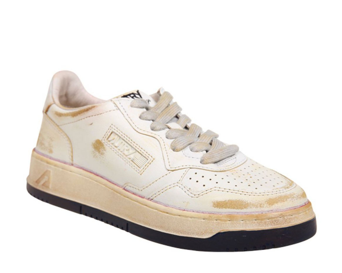 Autry Super Vintage Lace-Up Sneakers