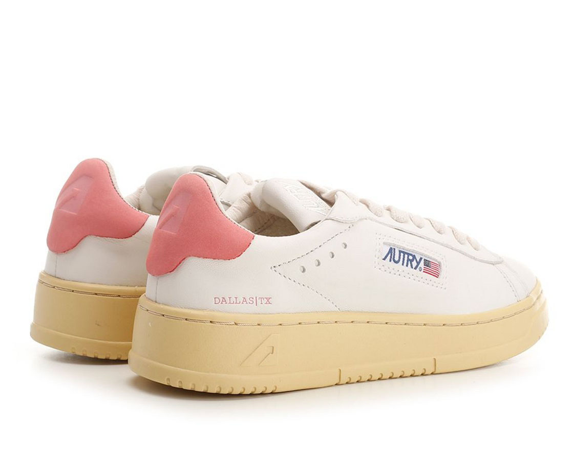 Autry Round Toe Lace-Up Sneakers