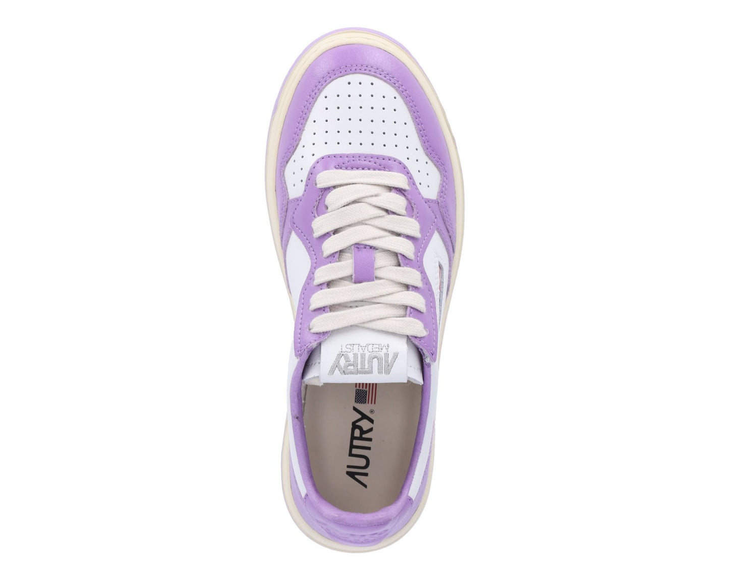 Autry Medalist Bicolor Low-Top Sneakers