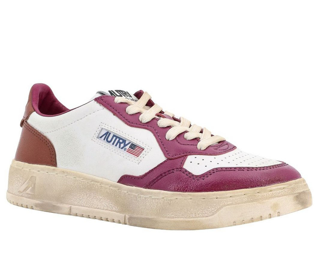 Autry Medalist Super Vintage Low-Top Sneakers