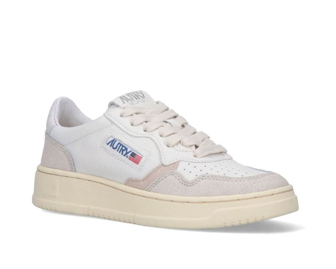 Autry Perforated Lace-Up Sneakers