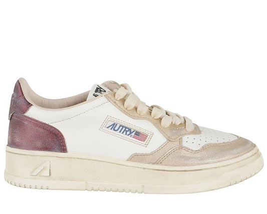 Autry Medalist Lace-Up Sneakers