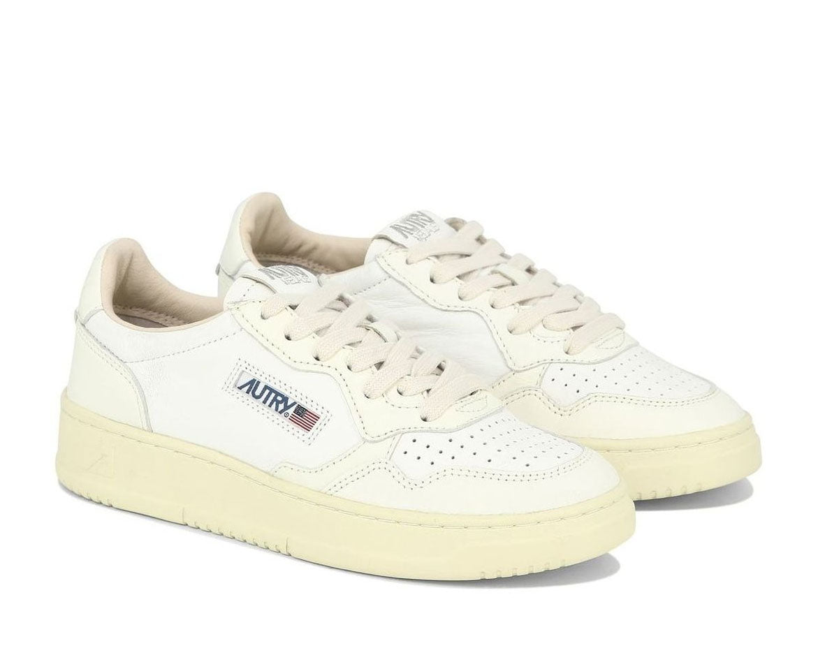 Autry Medalist Bicolor Lace-Up Sneakers