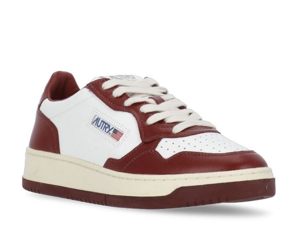 Autry Medalist Bicolor Low-Top Sneakers