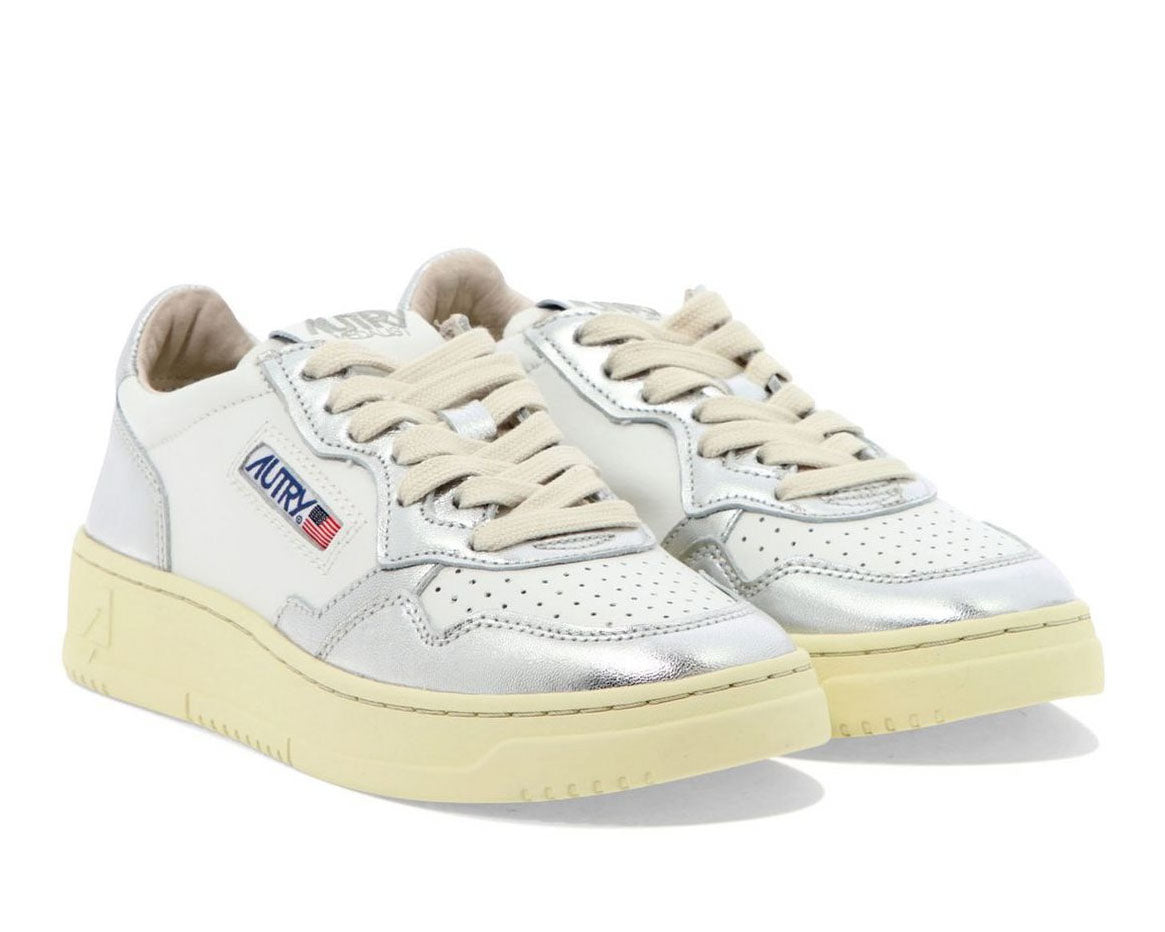 Autry Medalist Bicolor Low-Top Sneakers