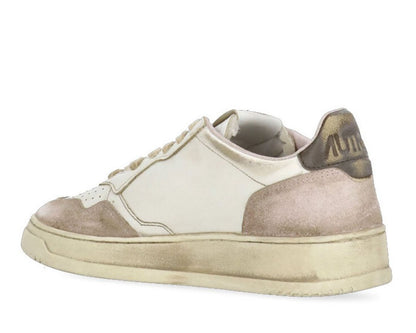 Autry Medalist Super Vintage Lace-Up Sneakers