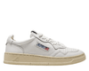 Autry Medalist Low All White Leather