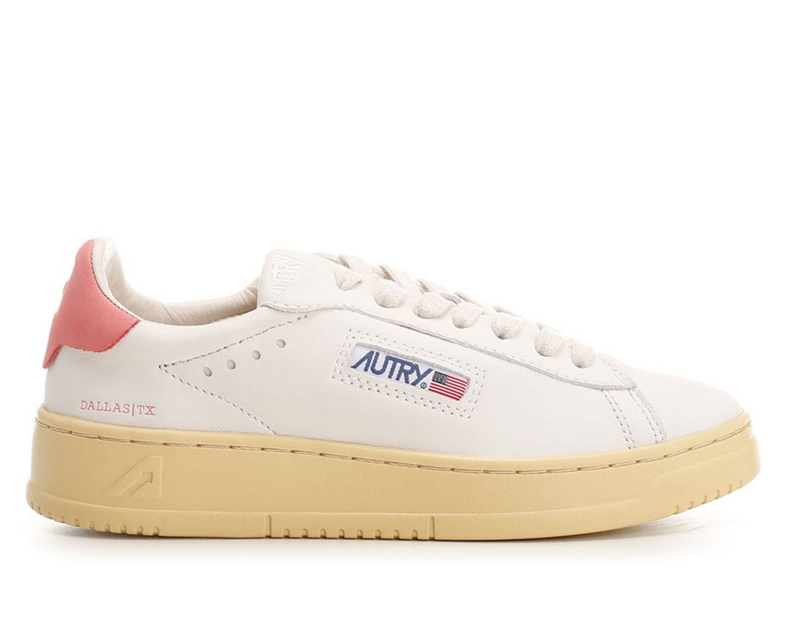 Autry Round Toe Lace-Up Sneakers