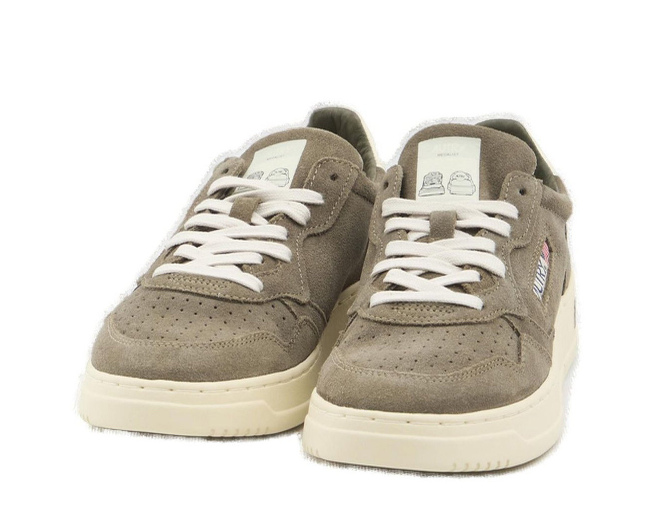 Autry Medalist Lace-Up Sneakers