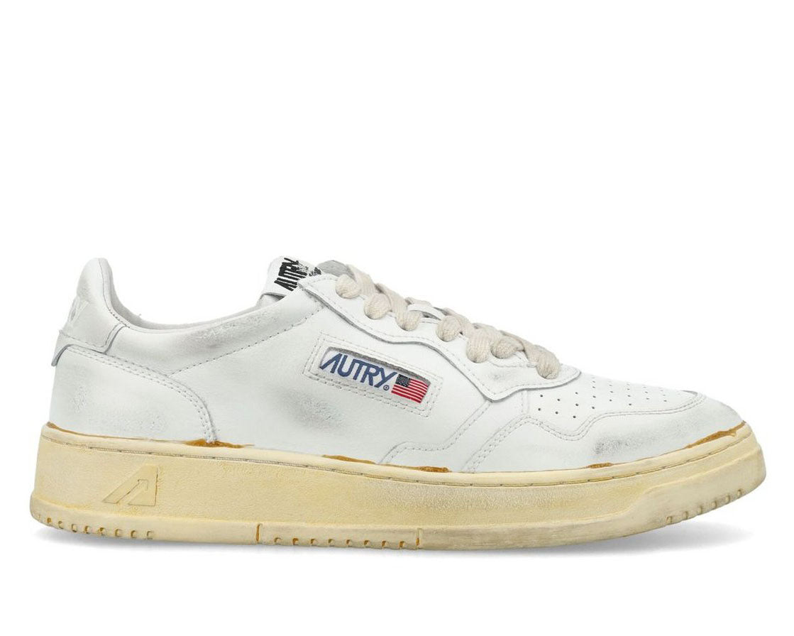 Autry Medalist Lace-Up Sneakers