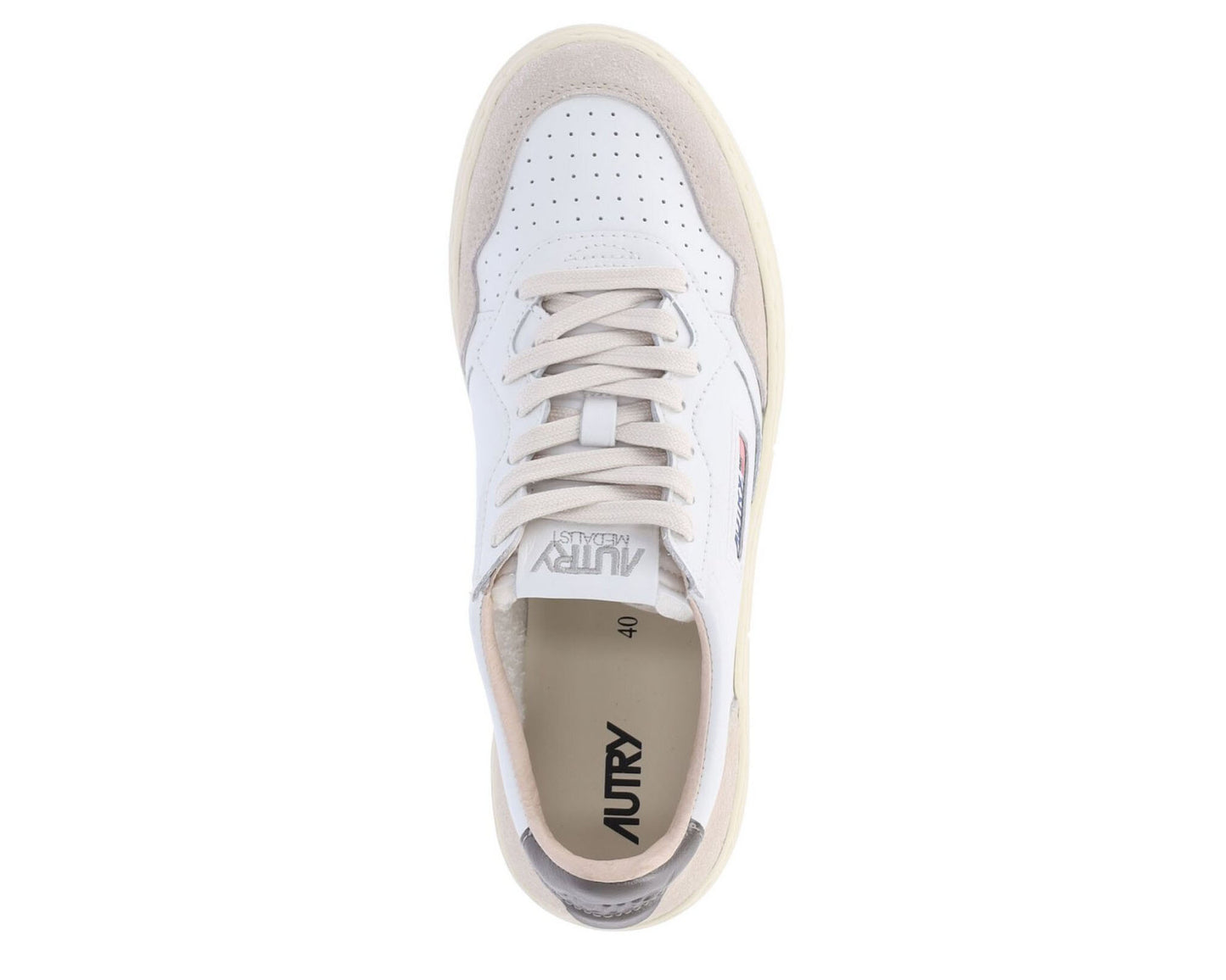 Autry Medalist Lace-Up Sneakers
