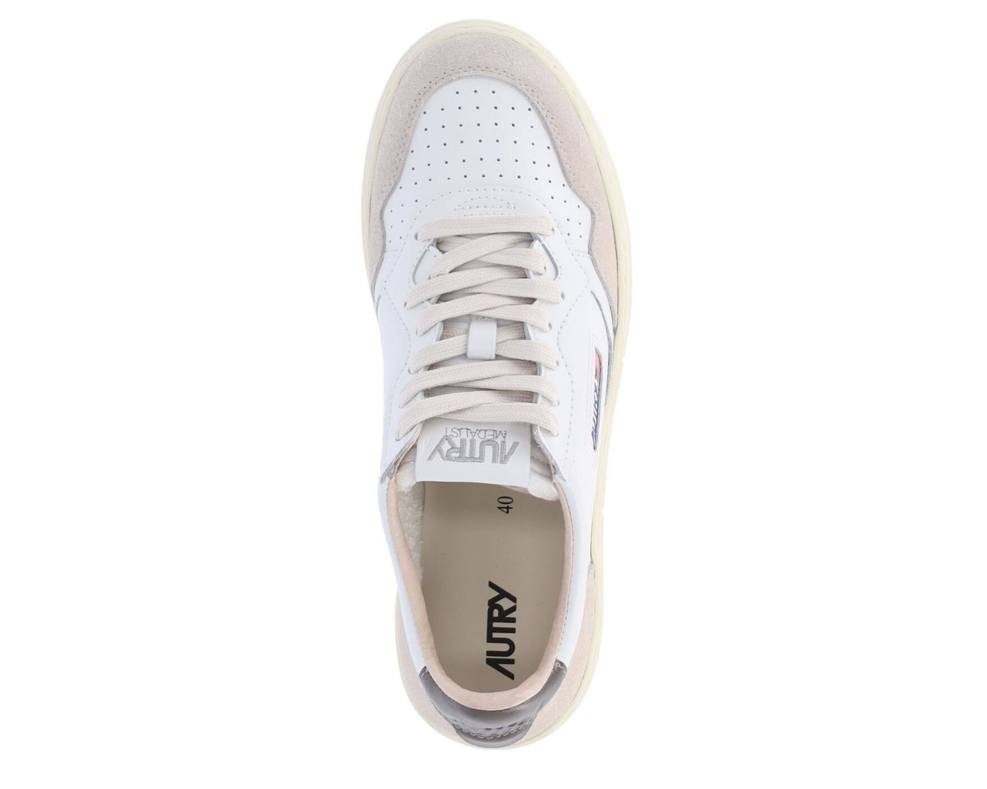 Autry Medalist Lace-Up Sneakers