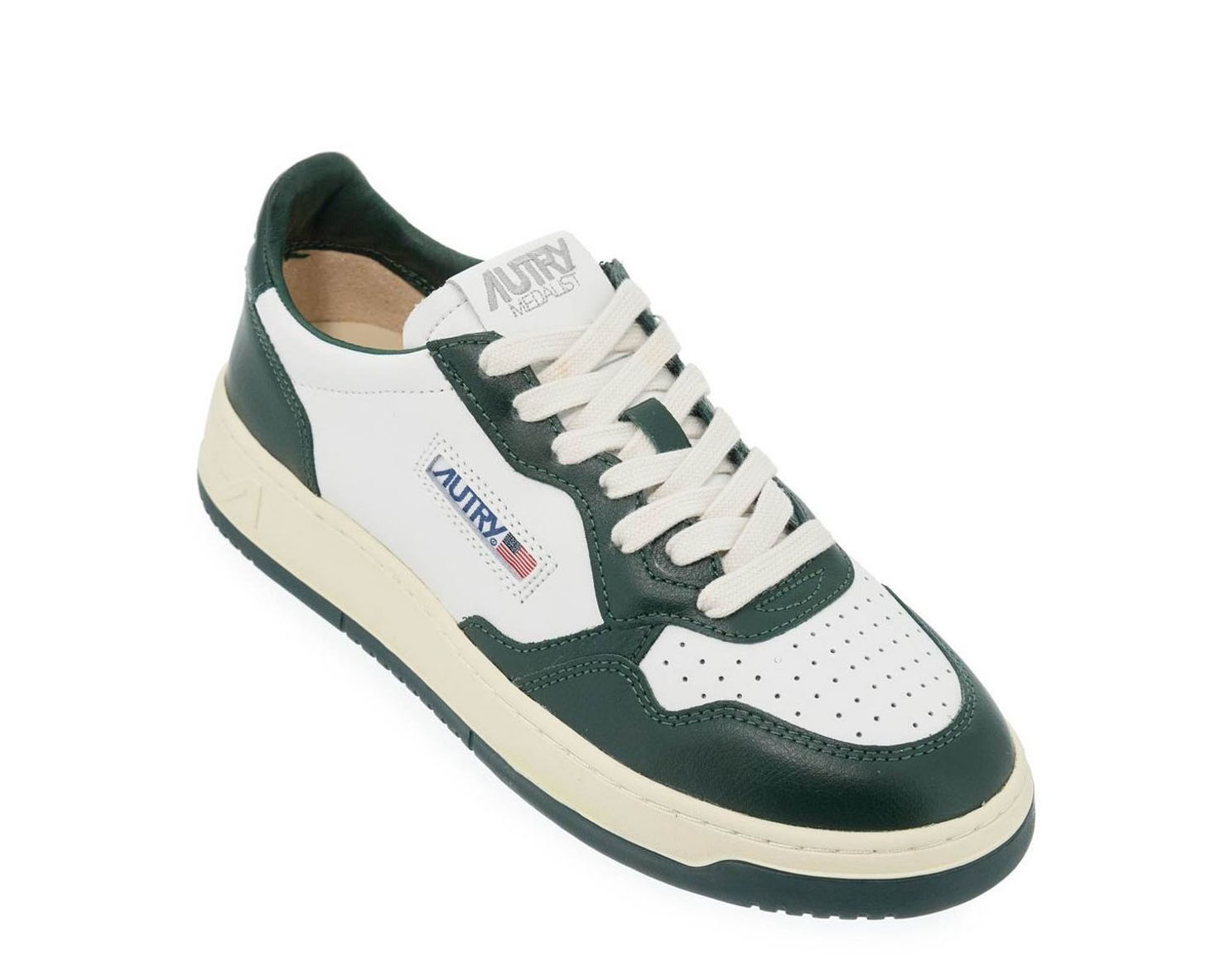 Autry Medalist Bicolor Low-Top Sneakers