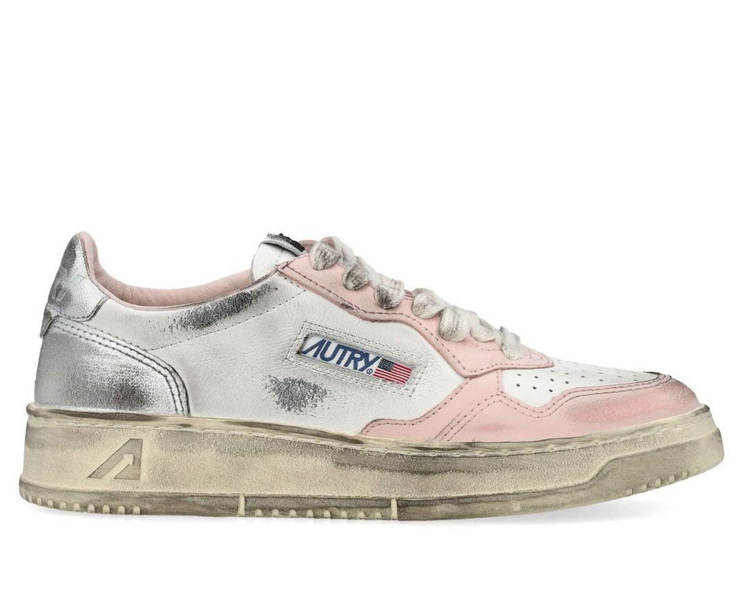 Autry Medalist Super Vintage Low-Top Sneakers