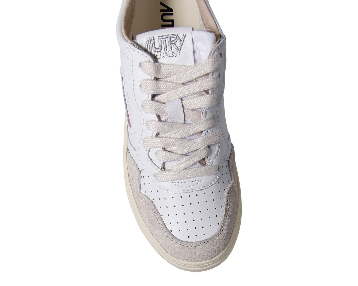 Autry Medalist Round Toe Low Sneakers