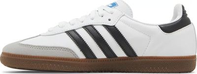 Samba Vegan – White Black Gum