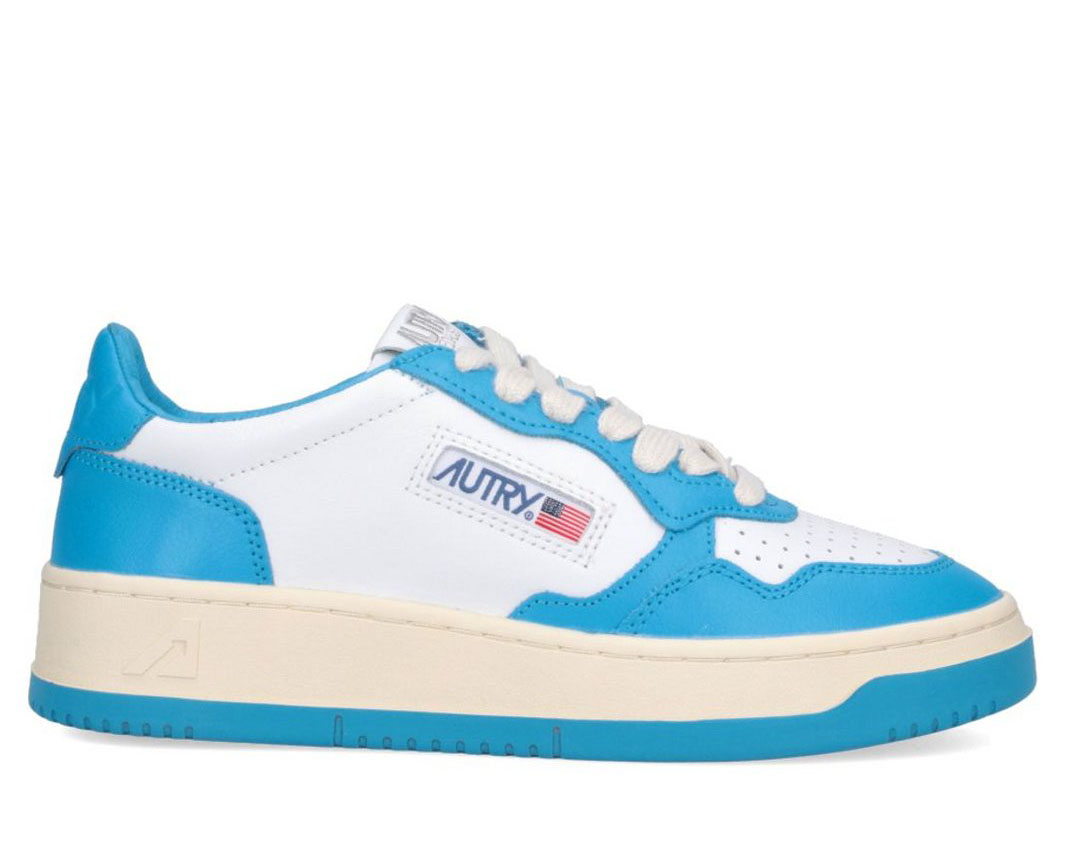 Autry Medalist Bicolor Low-Top Sneakers