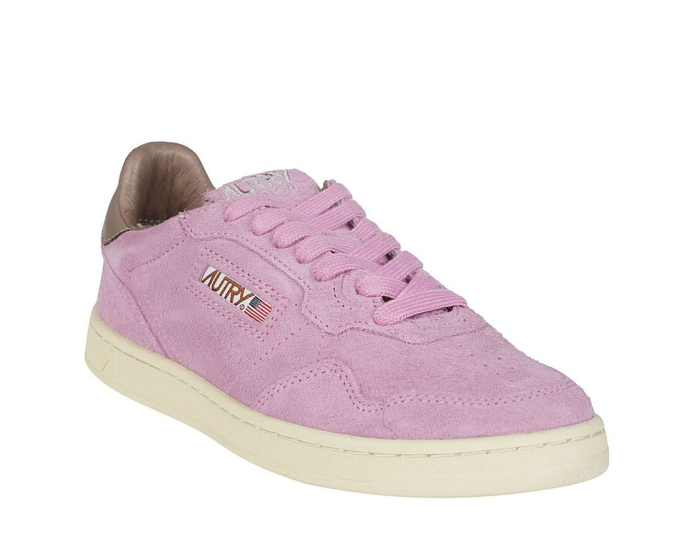 Autry Medalist Flat Round Toe Sneakers