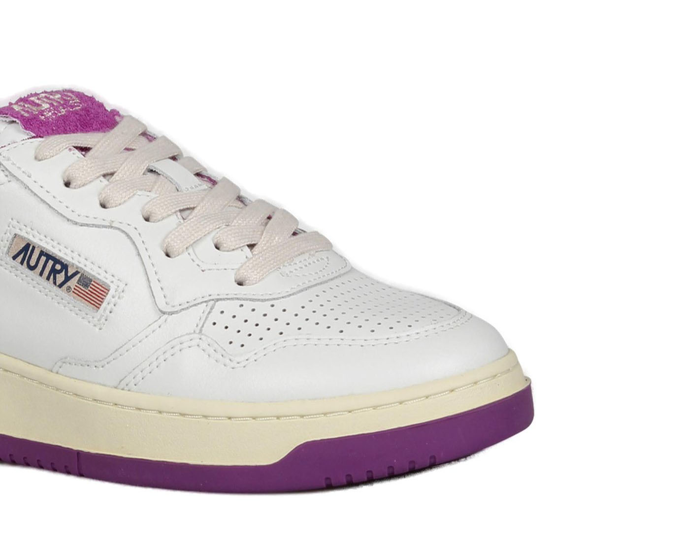 Autry Medalist Lace-Up Trainers