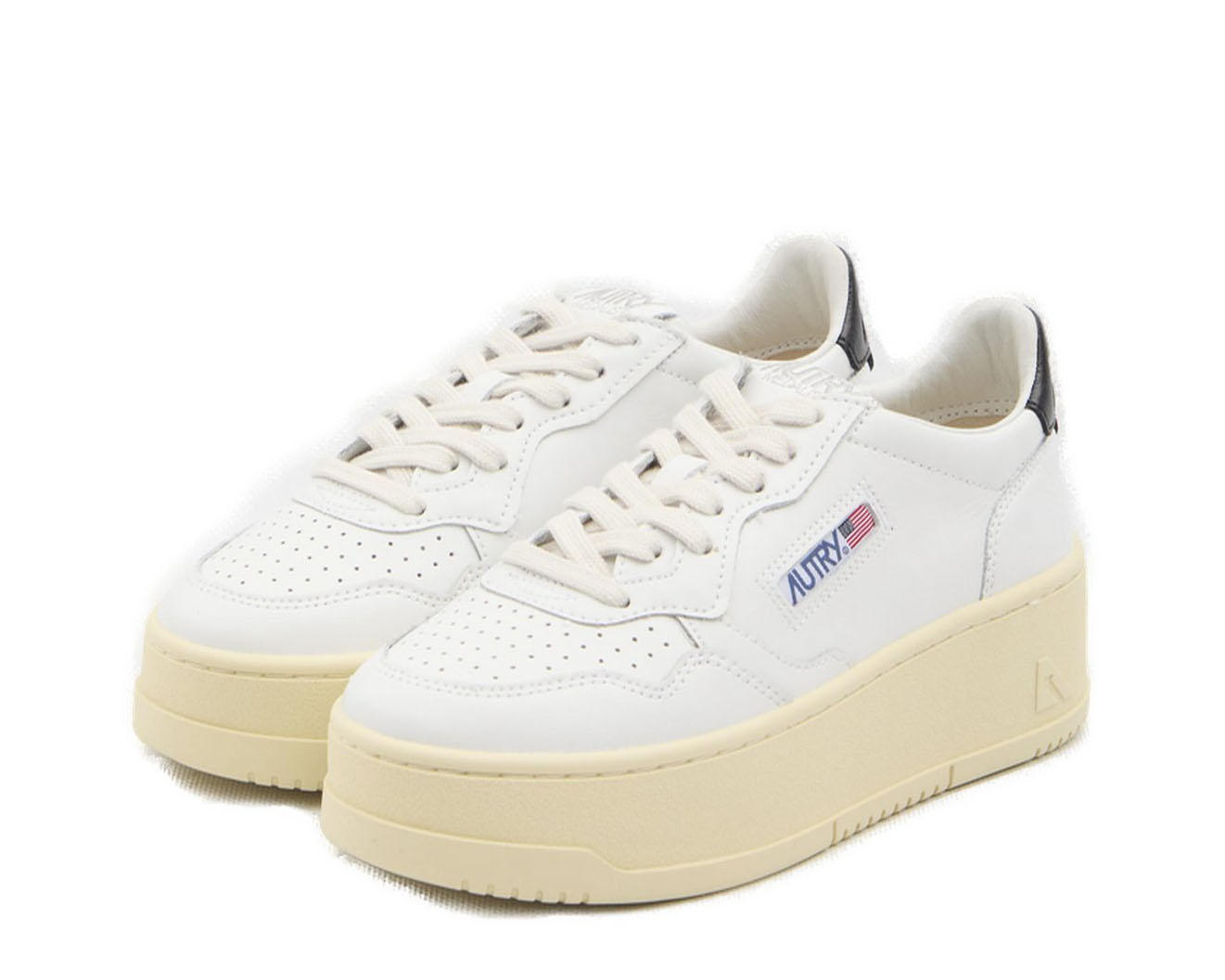 Autry Medalist Logo Embroidered Platform Sneakers