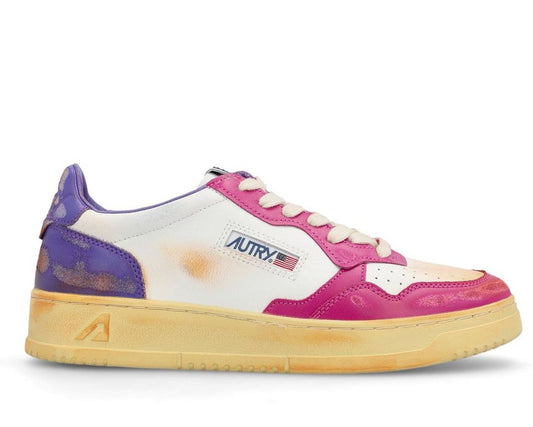 Autry Medalist Super Vintage Low-Top Sneakers