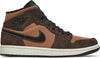 The Air Jordan 1 Mid SE – Dark Chocolate