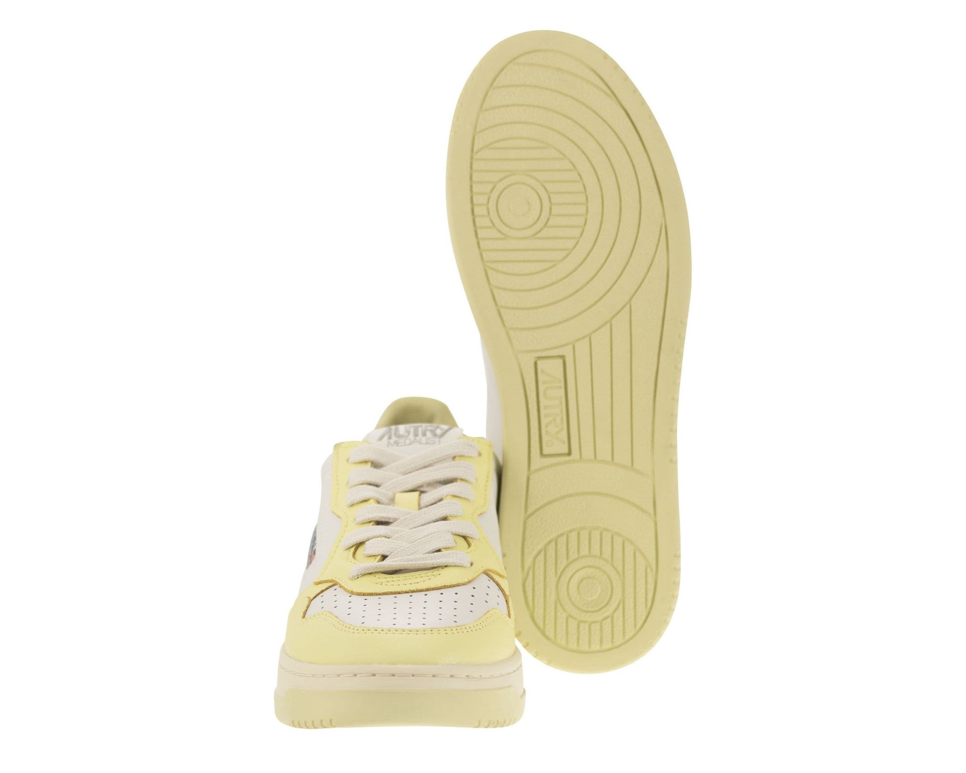 Autry Medalist Bicolor Low-Top Sneakers