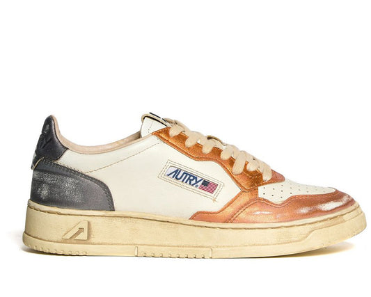 Autry Medalist Super Vintage Low-Top Sneakers