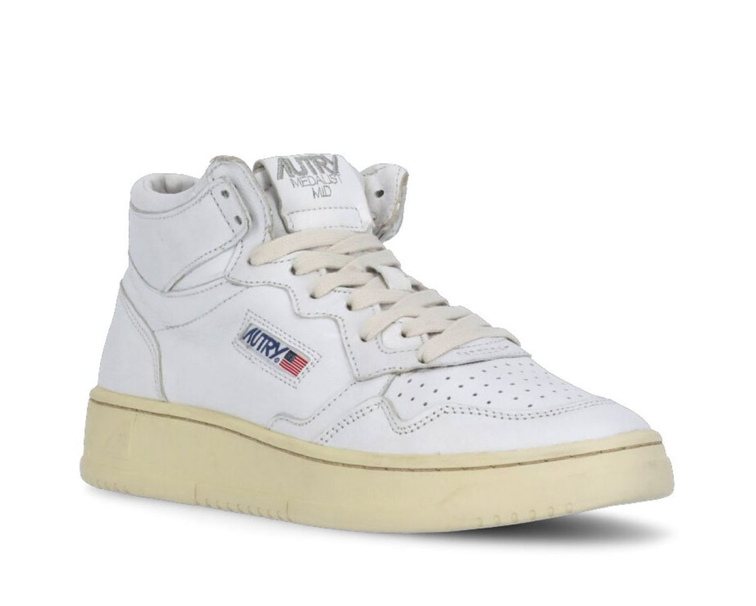 Autry Medalist Mid-Top Sneakers
