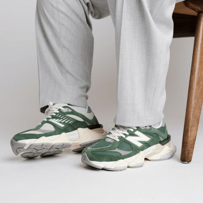 New Balance 9060 Green Suede – ניו באלנס 9060