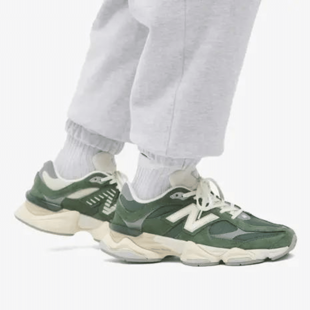 New Balance 9060 Green Suede – ניו באלנס 9060
