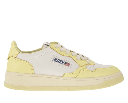 Autry Medalist Bicolor Low-Top Sneakers