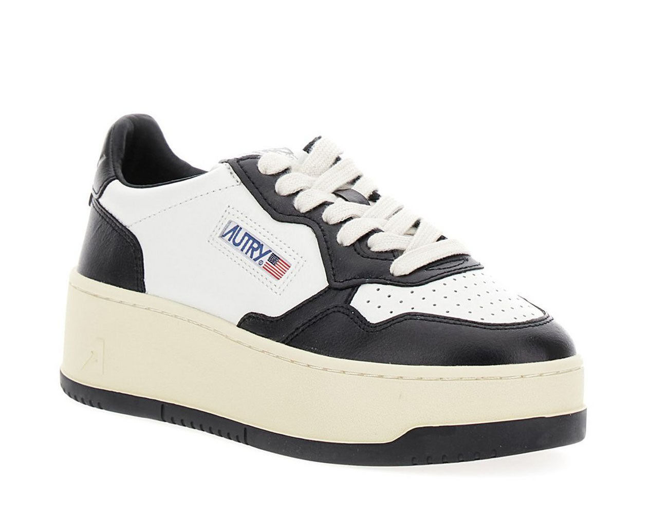 Autry Medalist Logo Embroidered Platform Sneakers