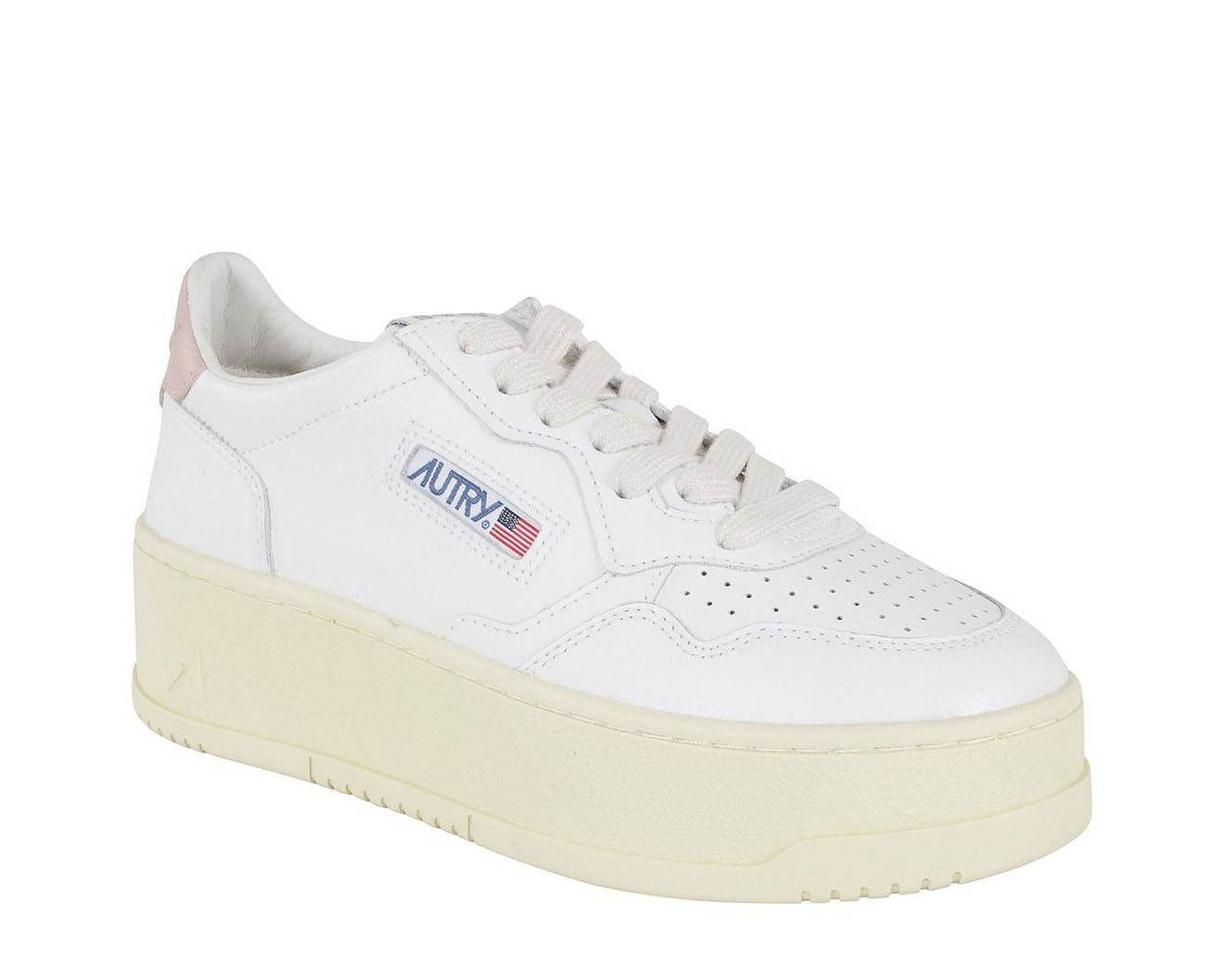 Autry Medalist Logo Embroidered Platform Sneakers