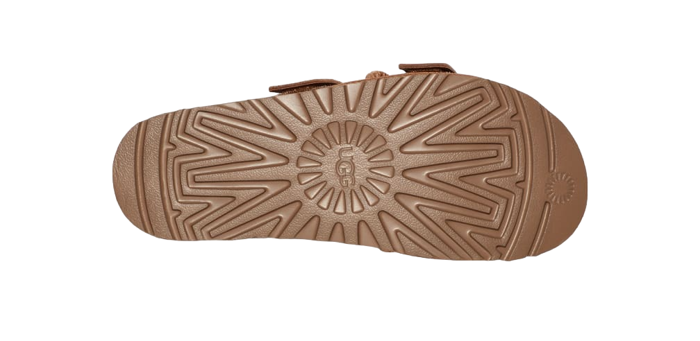 סנדלי האג | כפכפי האג UGG Goldenstar Hi Slide Chestnut