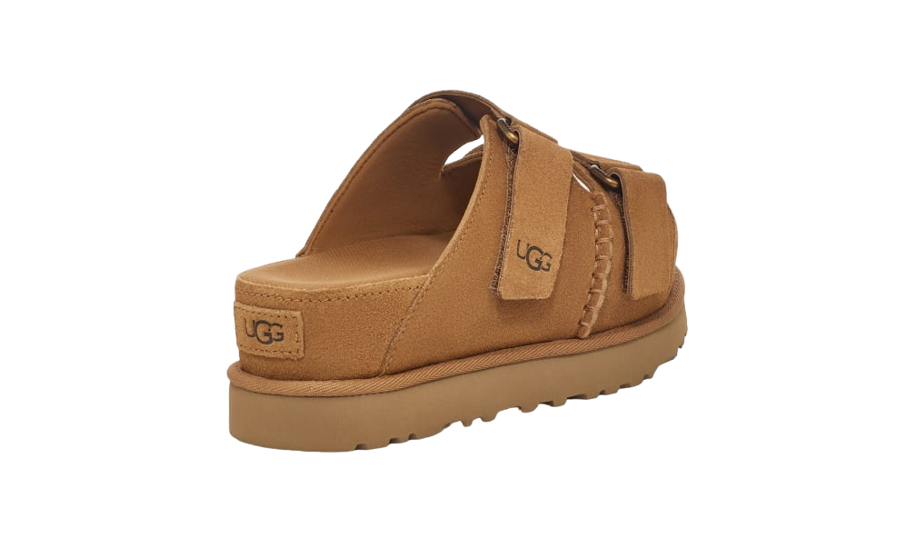 סנדלי האג | כפכפי האג UGG Goldenstar Hi Slide Chestnut