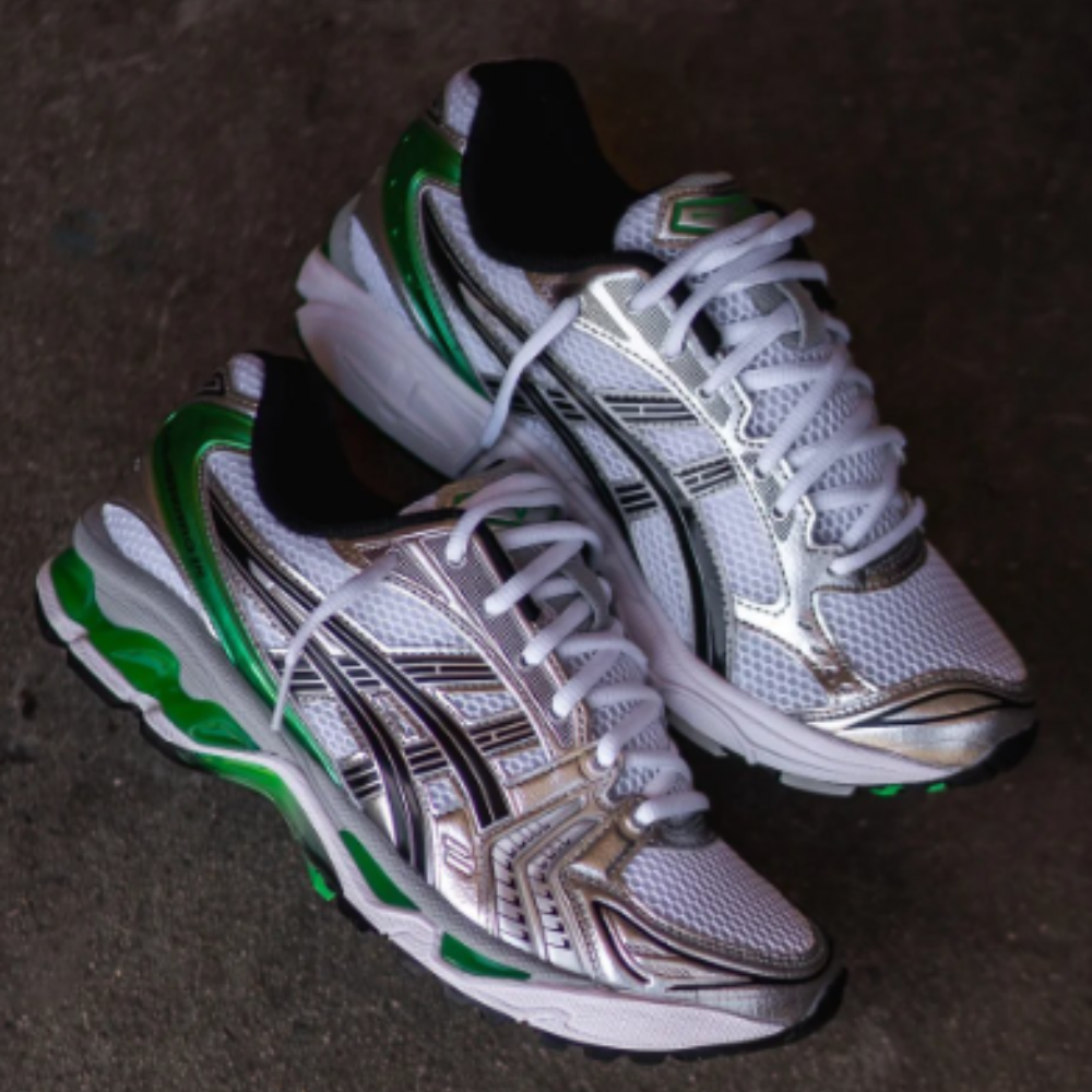 נעלי אסיקס | Asics Gel Kayano 14 White Malachite Green