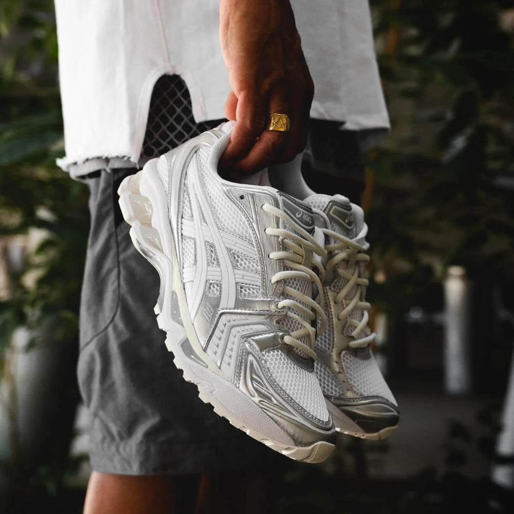נעלי אסיקס | Asics Gel Kayano 14 Silver White