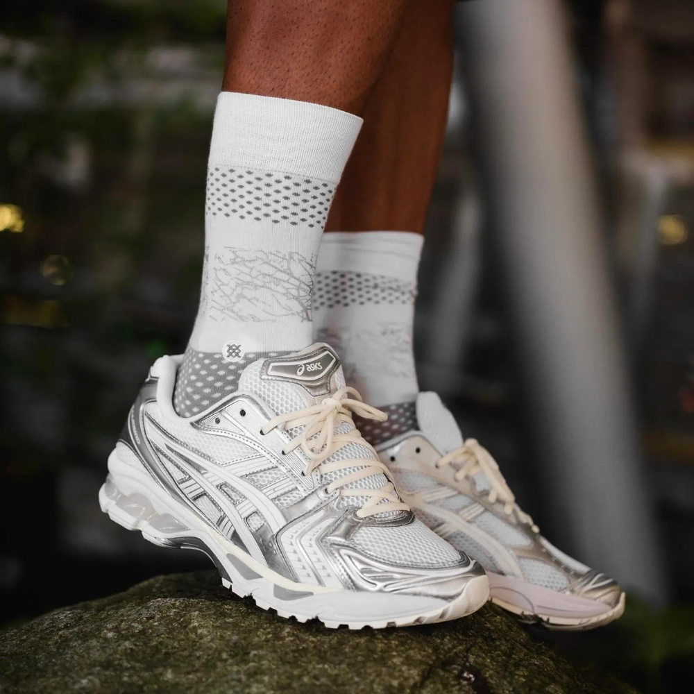 נעלי אסיקס | Asics Gel Kayano 14 Silver White