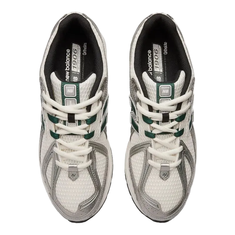 New Balance 1906 White Silver Green