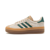 נעלי אדידס גאזל | Adidas Gazelle Bold Magic Beige Collegiate Green