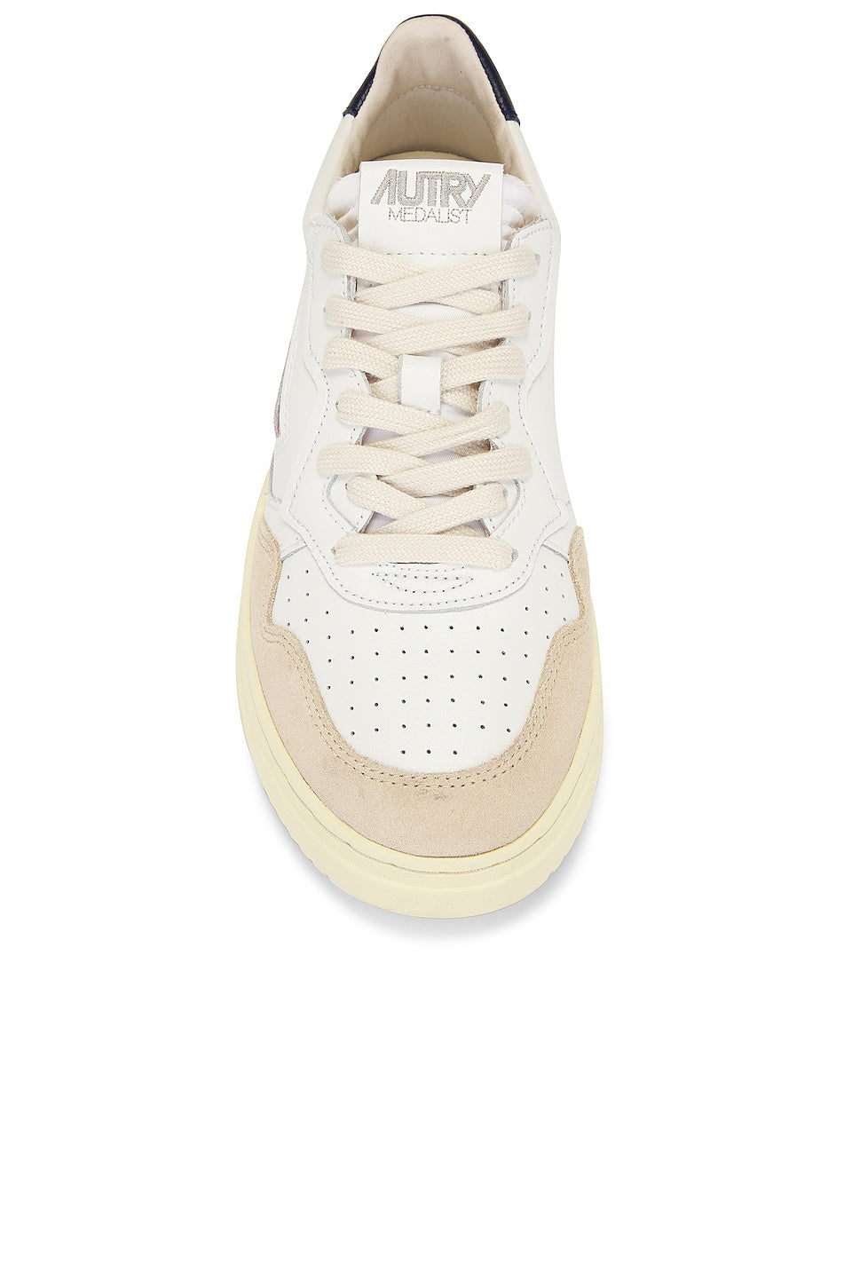 נעלי Autry Medalist Low Leather Suede Sneaker Gray Black