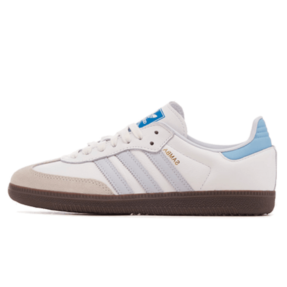 נעלי אדידס סמבה | Adidas Samba OG Core White Halo Blue