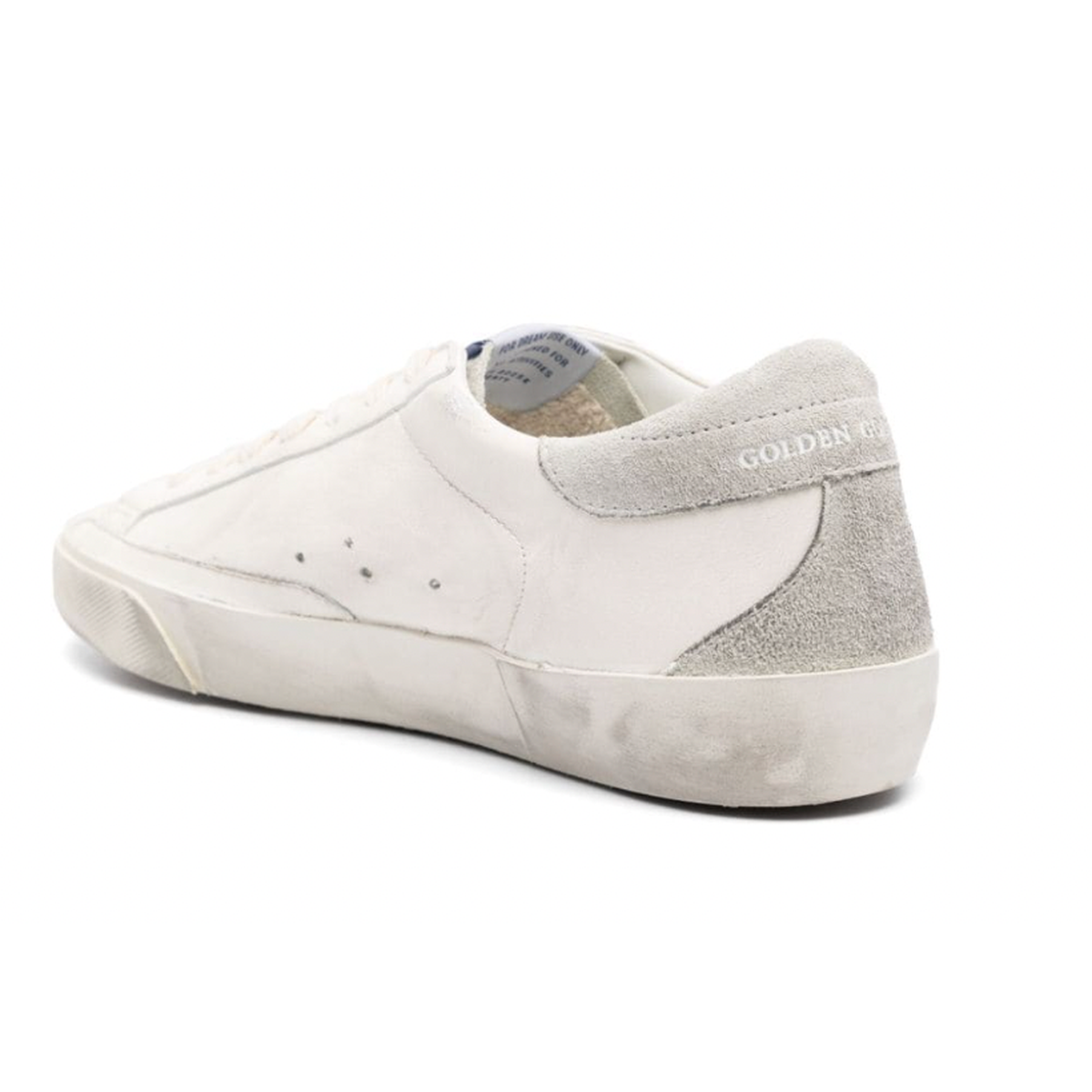 GOLDEN GOOSE SUPERSTAR GREY SNEAKERS