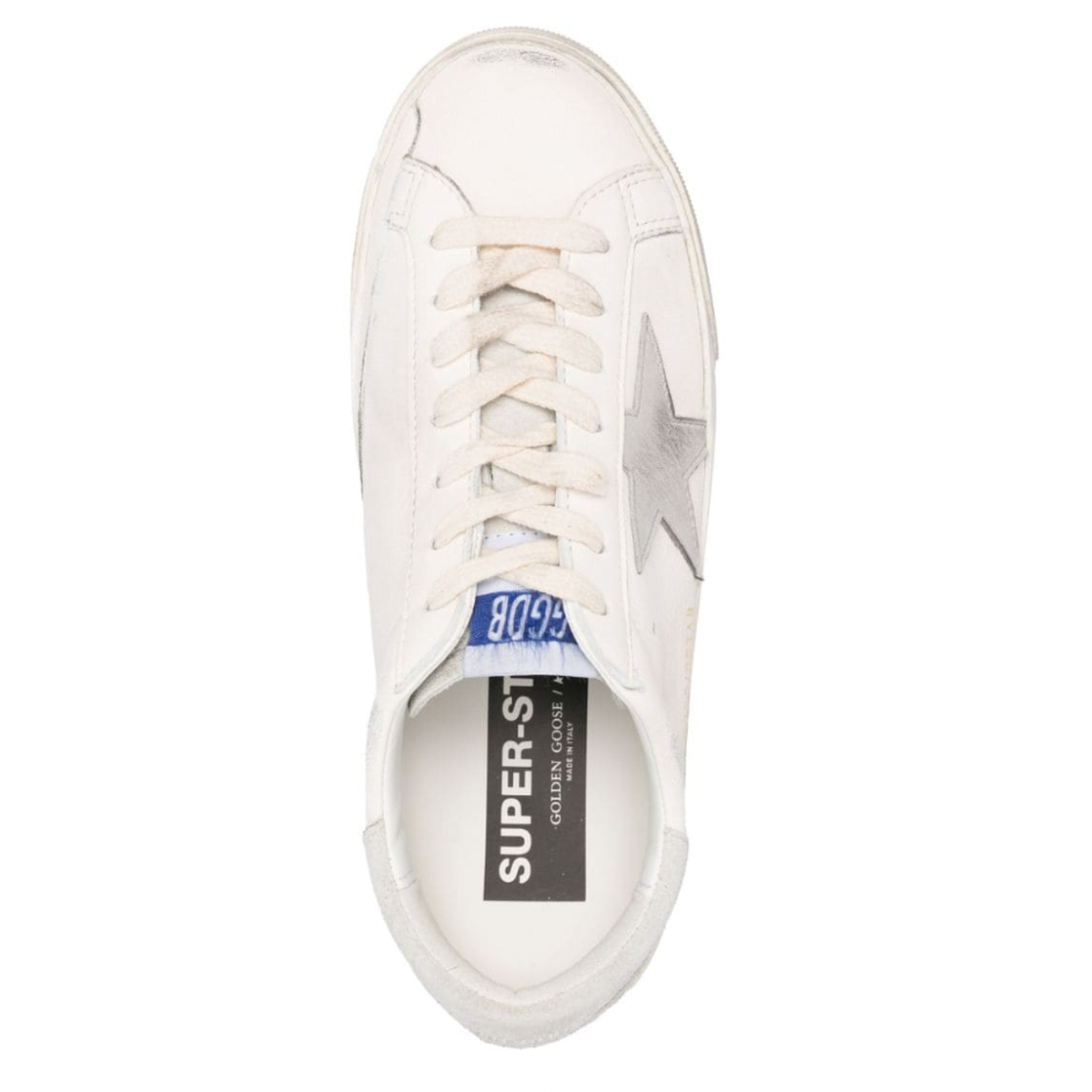 GOLDEN GOOSE SUPERSTAR GREY SNEAKERS
