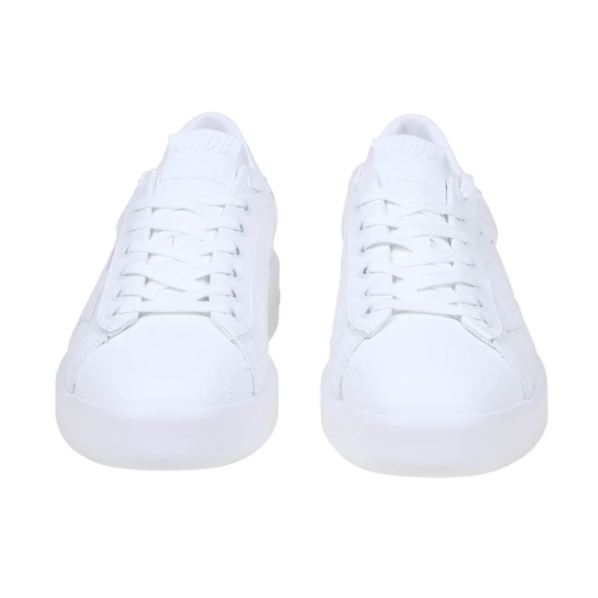 GOLDEN GOOSE PURE WHITE SNEAKERS